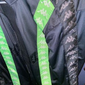 Kappa zip up jacket size large